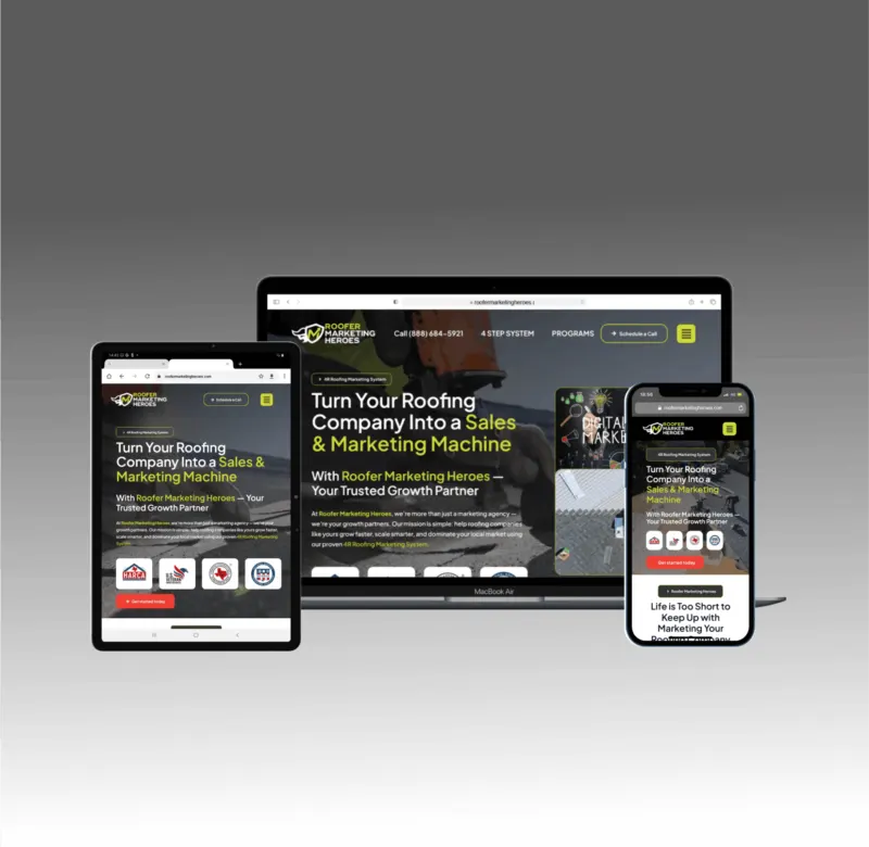 Roofing Company Website: Built to Turn Visitors into Quote Requests