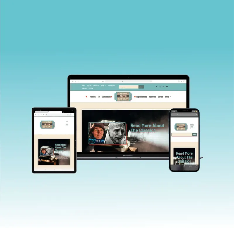 Custom WordPress Movie Review Blog