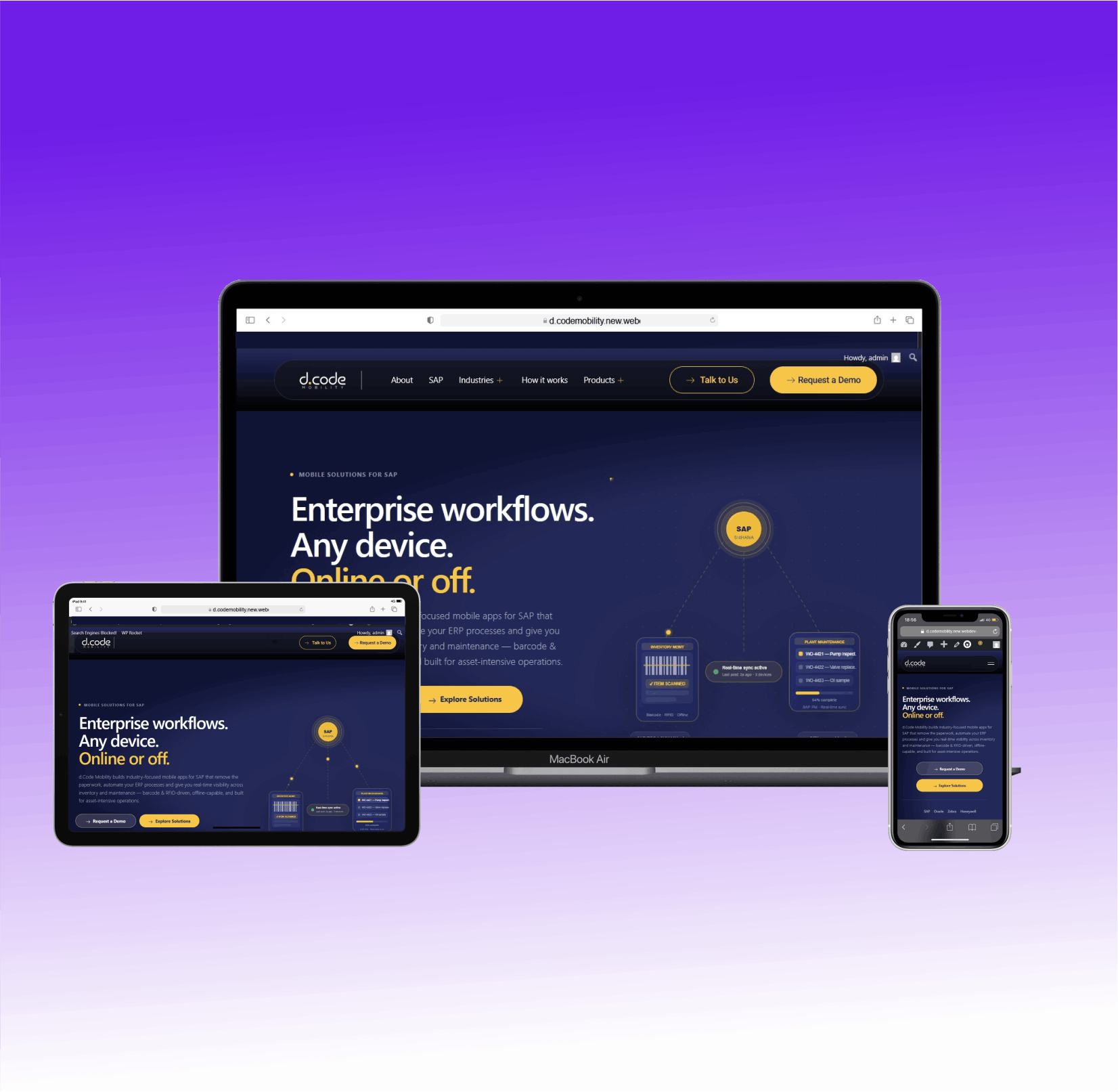 DCode Mobility: Custom-Designed, Fast, Mobile-Friendly Business Website